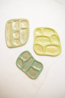 Ceramic Paint Palette / Jewelry Dish