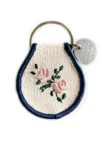 Patch Keychain - Rose