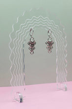Load image into Gallery viewer, Ring Cluster Dangly Earrings