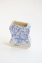 Load image into Gallery viewer, Speckled Blue Window Sill Vase