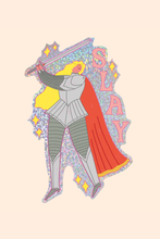 Load image into Gallery viewer, Slay Fantasy Girl Glitter Sticker