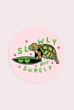 Load image into Gallery viewer, Slowly But Surely (Turtle) Vinyl Sticker