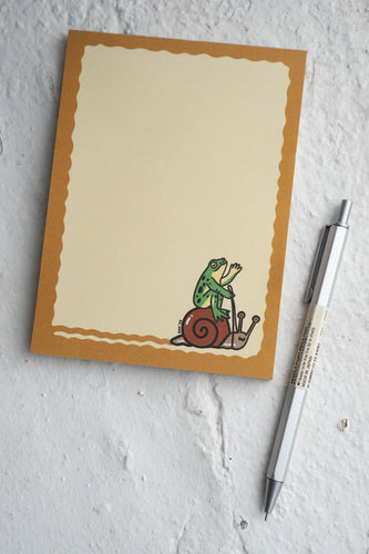 Snail Ride Notepad