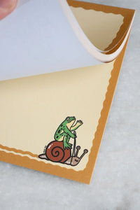 Snail Ride Notepad