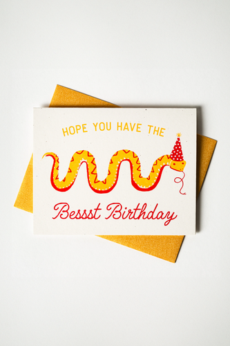 Bessst Birthday Birthday Card
