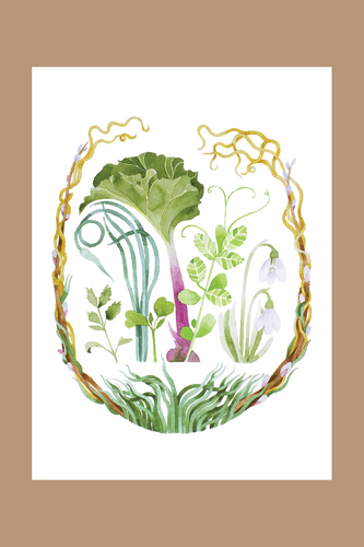 Botanical Garden Art Print