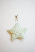 Load image into Gallery viewer, Upcycled Star Bag Charms/Keychains