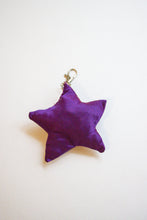 Load image into Gallery viewer, Upcycled Star Bag Charms/Keychains