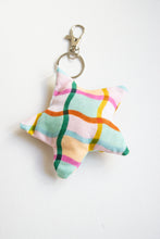 Load image into Gallery viewer, Upcycled Star Bag Charms/Keychains