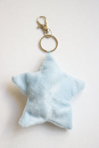 Upcycled Star Bag Charms/Keychains