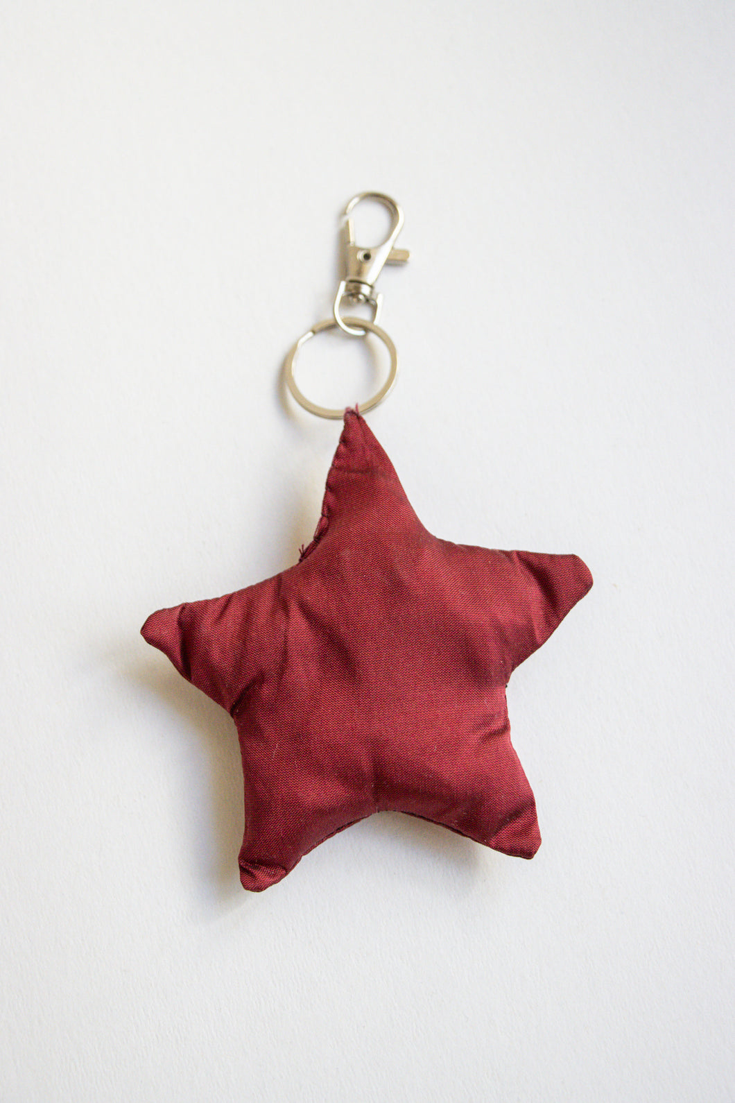 Upcycled Star Bag Charms/Keychains