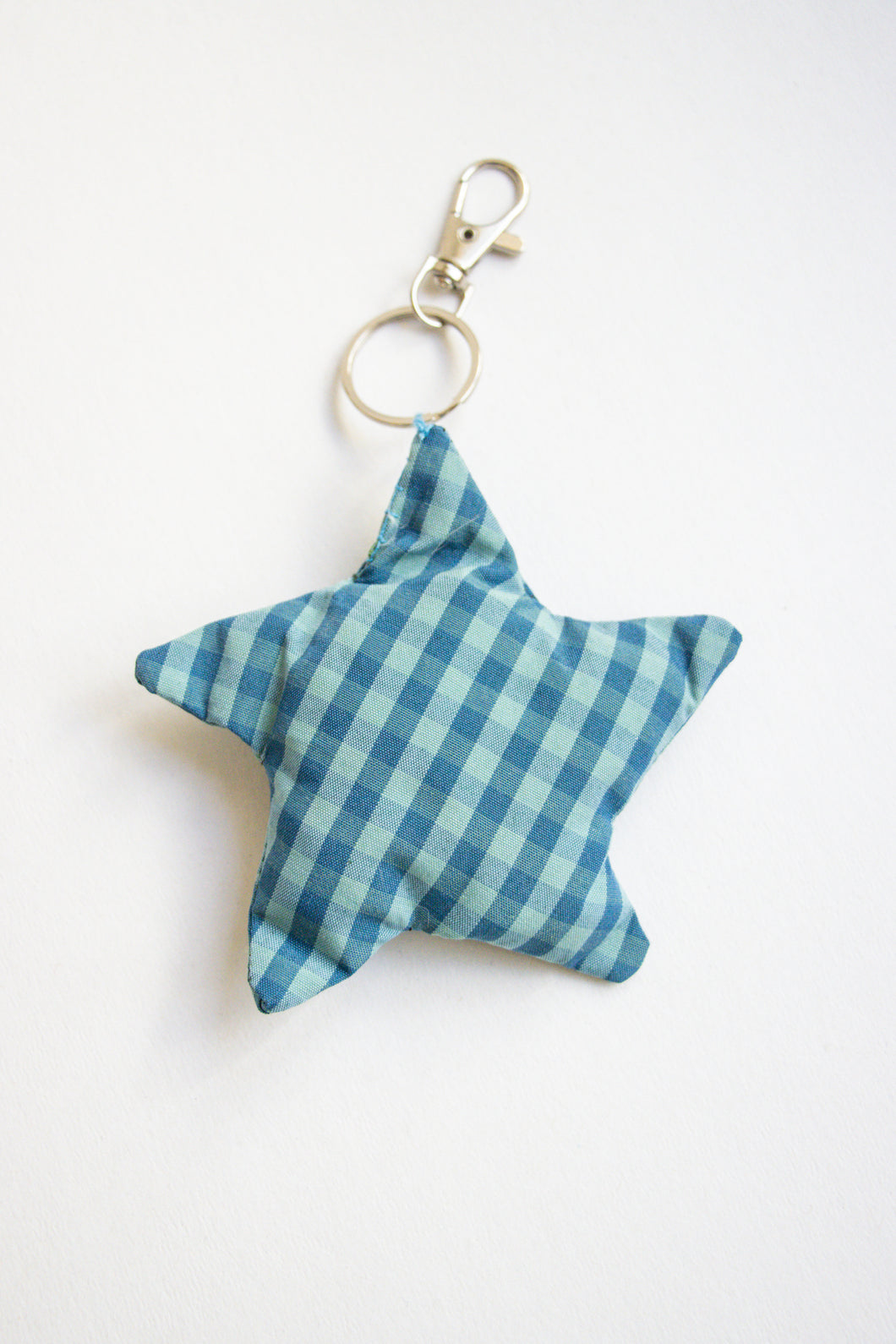 Upcycled Star Bag Charms/Keychains