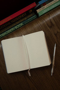 Patched Linen Notebook - Bloom