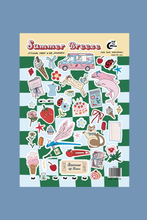 Load image into Gallery viewer, Summer Breeze A5 Sticker Sheet