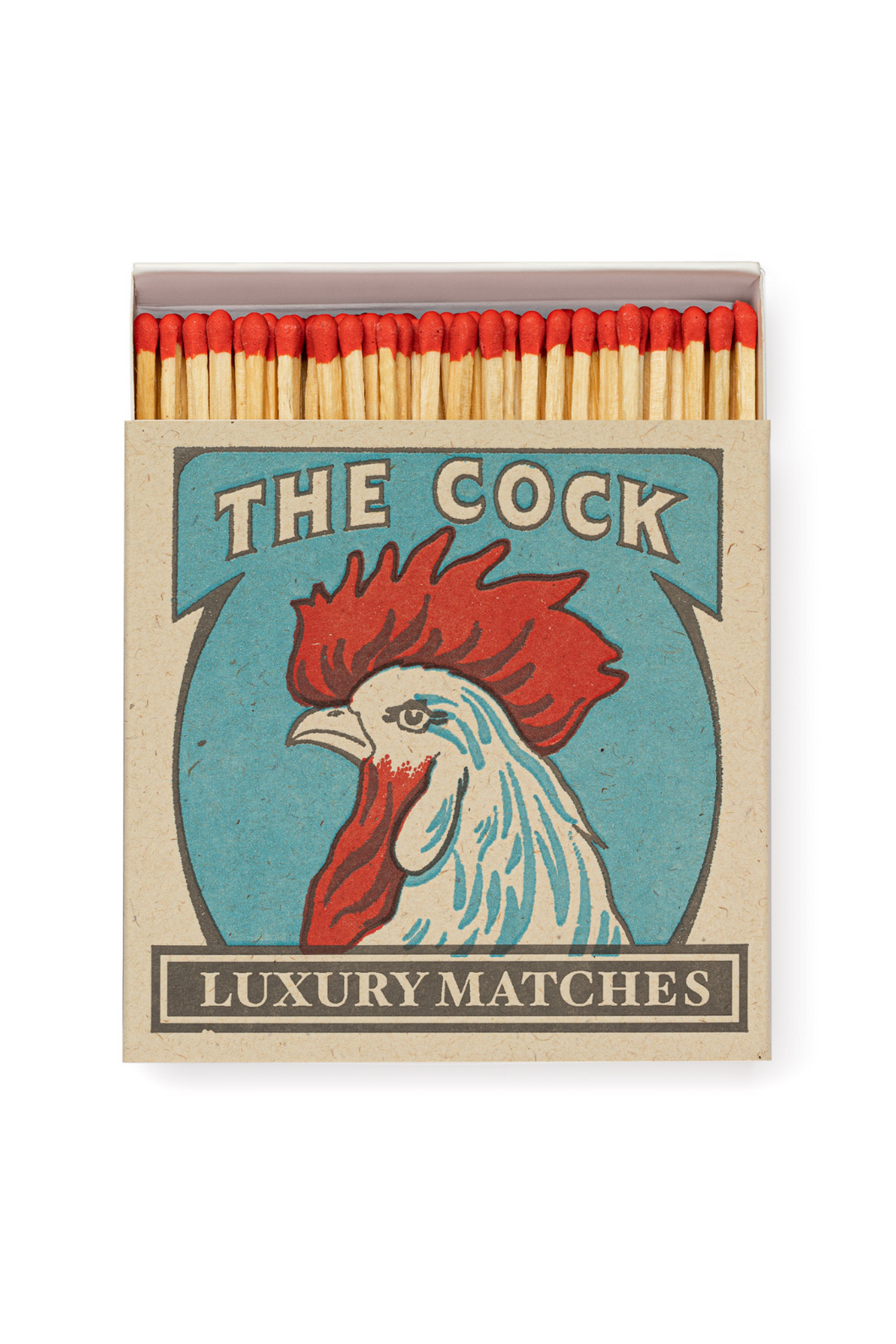 The Cock - Square Safety Matches