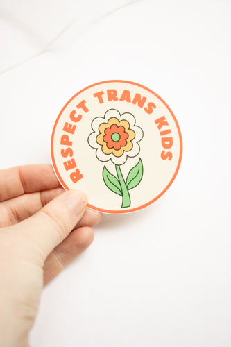 Respect Trans Kids Sticker