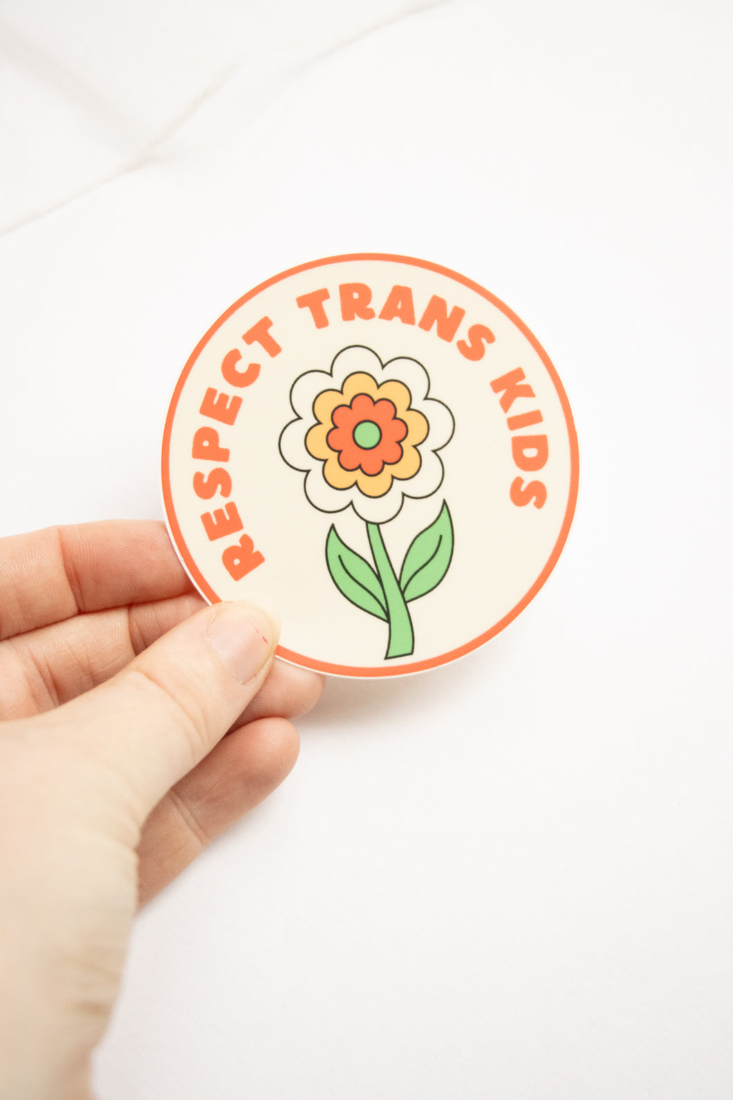 Respect Trans Kids Sticker