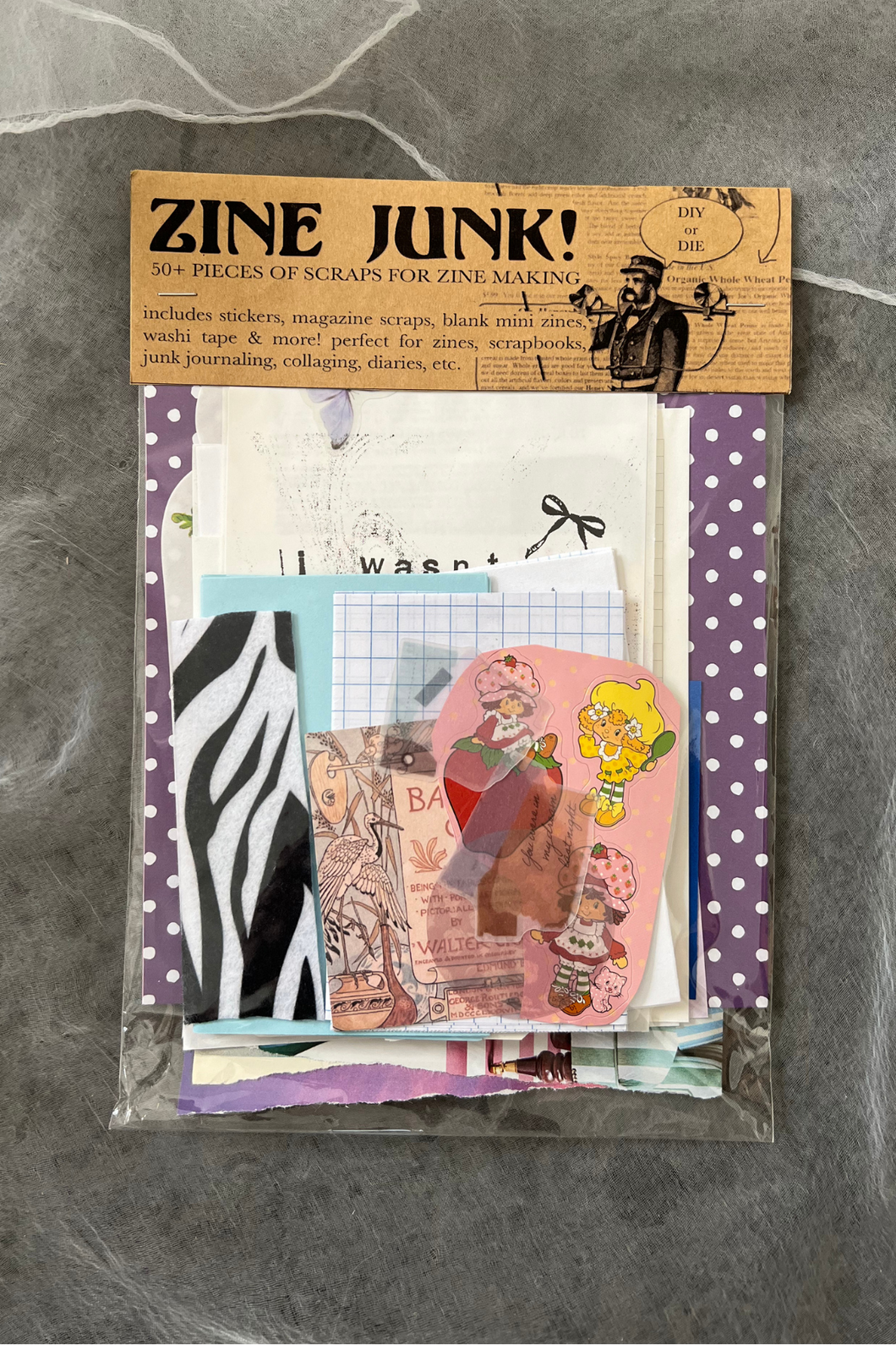 Zine Junk - DIY Scrap Kit