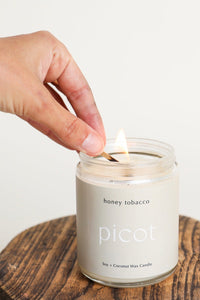 Tobacco and Honey Candle 