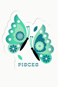 Butterfly Horoscope Stickers