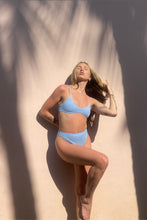 Load image into Gallery viewer, Pale blue high waisted bikini bottoms available in Victoria BC