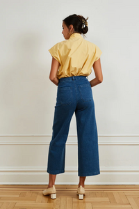 High Waisted Perfect Butt Women's Jeans in Indigo