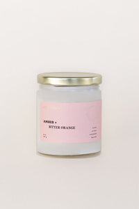 Amber and Bitter Orange Soy Candles Canada
