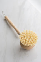 Load image into Gallery viewer, bamboo brush for washing dishes