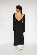 Load image into Gallery viewer, emnmay | virtue dress in onyx